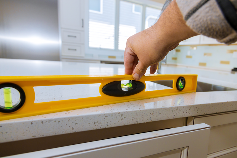 Quick and reliable installation in a timely matter is our goal. Our team of installation professionals will install your new counter tops while maintaining the neatest work environment possible.